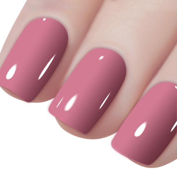 Vishine Gelpolish Professional Manicure Salon UV LED Soak Off Gel Nail Polish Varnish Color Palevioletred(1325)