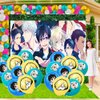 Yuri on ICE Party Supplies Decorations Cake Topper Birthday Backdrop Background