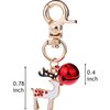 BoomBone Dog Collar Charms Christmas Pet Pendants for Cat Collars with Bell