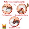 Skillmatics Art & Craft Activity - Foil Fun Christmas Ornaments, Mess Free Art for Kids, Festive Holiday Craft Kits, DIY Decor Creative Activity, Gifts for Girls & Boys Ages 4, 5, 6, 7, 8, 9, and Up