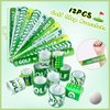 VAMWOGO Golf Party Favors 110Pcs Golf Themed Birthday Party Supplies Include Keychains Slap Bracelets Goodie Bags Stickers Golf Themed Party Favors Gifts for Pinata Filler