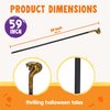Spooktacular Creations Halloween Walking Cane, Egyptian Snake Staff Walking Stick for Halloween Mystical Pharaoh Ancient Themed Dress Up Party, Pimp Cane Prop for Halloween Party Pretend Play Costume