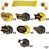 KatchOn, Happy New Year Hanging Swirls - Pack of 32 | NYE Decorations 2024 | New Years Eve Party Supplies 2024 | Happy New Year Decorations 2024 | New Years Hanging Decorations | Nye Decorations 2024