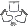 TidyFriend Rubberized Under Desk Laptop Mount - 9 Racks in 3 Sets, Laptop Under Desk Mount, Organizer Rack with Screws