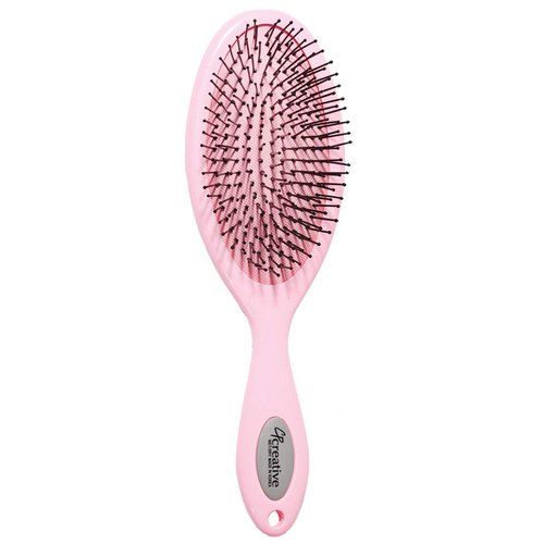 Wet/Dry Detangling Hair Brush - Pink