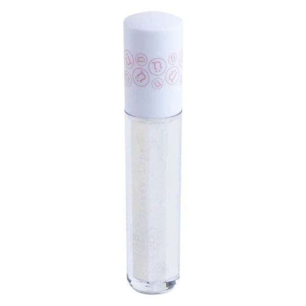 M2U NYC Lip Gloss, Lip Oil, Lip Gloss Set, Lipgloss, Clear Lip Gloss, Lip Makeup, Lip Plumper Gloss, Clear Lip Gloss, Multiple Colors (Crystal (clear with glitter))