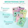 GUOYAOLIFU Face Masks Skincare Set of 12 Sheet Face Masks Moisturizing Masks for Face Extract for All Skin Types-Natural Home Spa Treatment Masks Collagen Face Mask Girl Series 25ml