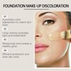 TLM Color Changing Foundation Makeup, Hydrating Waterproof and Light Long Lasting, Flawless Full Coverage Natural Color Face Primer Base Makeup.