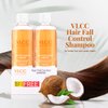 VLCC Hair Fall Control Shampoo | With Khus Oil, Hydrolyzed Keratin And Coconut Oil | 700Ml (25.36 Ounce) Pack of 2