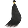 AUTTO Brazilian Human Hair Bundles Straight Human Hair 3 Bundles 16 18 20inch Unprocessed Virgin Brazilian Straight Hair Extensions Human Hair Weave Bundles