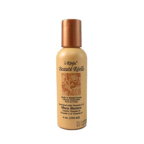 Rinju Beaute Reelle Body & Hand Cream, 4 Oz