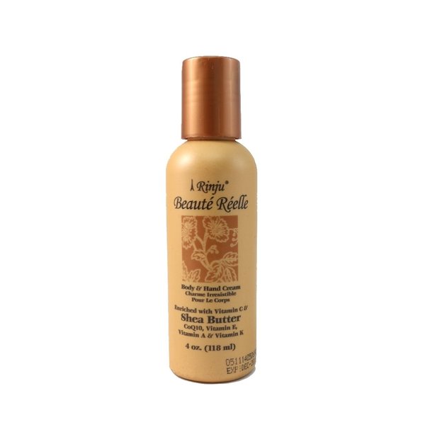 Rinju Beaute Reelle Body & Hand Cream, 4 Oz