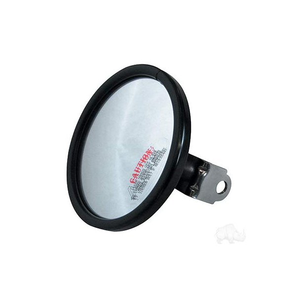 Universal Round Convex Golf Cart Mirror