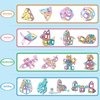 MAGBLOCK Magnetic Tiles Toys for 3 Year Old Girls, Magnetic Blocks for Toddler Girl Toys, Magnetic Building Blocks for Kids Birthday Gift Present Set 52 Pieces
