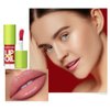 MYUANGO Lip Oil Moisturizing, Hydrating Lip Care Lip Tint, Shiny Lip Glow Vegan Plumping Lip Gloss for Dry Lips (104-LOVE)