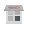 Juvia's Place Rebel Quad Grey Eyeshadow Palette - Professional Eye Makeup, Pigmented Eyeshadow Palette, Makeup Palette for Eye Color & Shine, Pressed Eyeshadow Cosmetics, Shades of 4