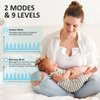 kmaier Breast Pump, Wearable Breast Pump, Hands Free Breast Pump, Electric Breast Pump 2 Mode & 9 Levels, 24mm Flange, 2 Pack