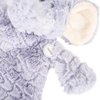 Ellery Elephant Grey Children's Plush Rattle Blankie