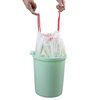 Doryh 2.5 Gallon White Drawstring Trash Bags, 2 Rolls/120 Counts