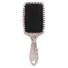 Hair Brush Paddle Comb Leopard Print Cheetah Rose Gold for Thick Hair & Anti Static Detangling