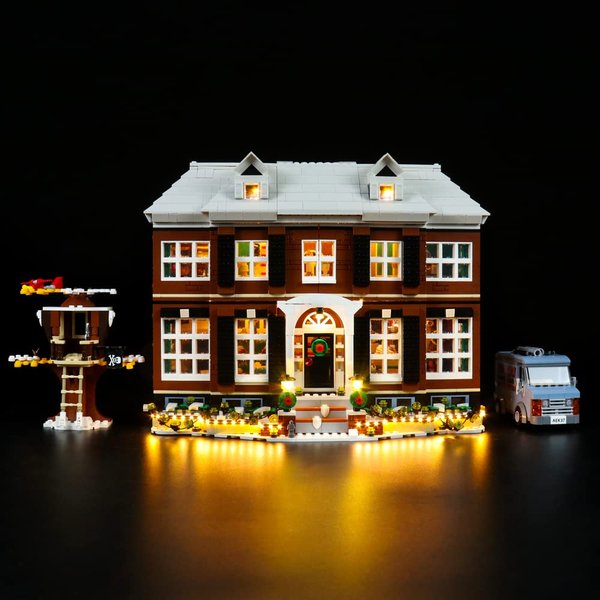Hilighting Led Light Kit for Lego Ideas Home Alone Building Set, Compatible with Lego 21330, Gift Idea for Boys, Girls and Kids(Model Not Included)