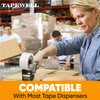 Tapewell Shipping Tape Rolls - Clear Packing Tape 1.88 Inch Wide - Box Tape for Moving - Packing Tape Refills for Dispenser - 3 Pack Clear Tape Rolls - 164 Yards