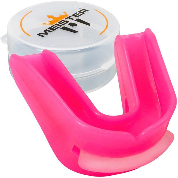 Moldable Double Mouthguard w/Case - Pink