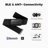 COOSPO Bluetooth Heart Rate Monitor Chest Strap H808S, ANT+ BLE HR Monitor Chest, HRM IP67 Waterproof, Use for Running Cycling Gym and Other Sports