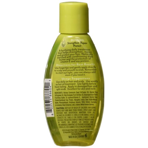 Soft & Beautiful Botanicals Ultra Nourishing Olive Oil, Treatment 4 Oz