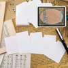 Horizontal Trading Card Dividers 3 x 3.8 inch, Plastic Divider Cards, White Card Dividers with Labels, Card Dividers for Sport Game Playing Cards (100 Pieces)