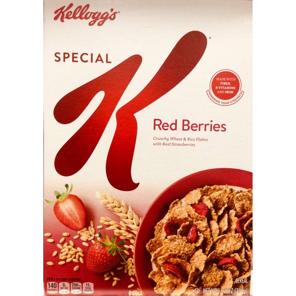 Kellogg's Special K Cereal, Red Berries 11.2 oz box (pack of 2)