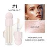 Mysense Liquid Highlighter Makeup, Natural Glow Face Highlighter Stick, Silky Smooth Light Liquid Luminizer, Long Lasting Highlight Face Illuminator Make up, 01 Moonlight White