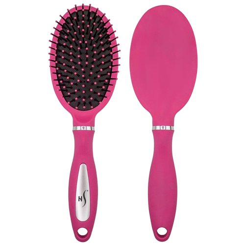 HerStyler Hair Detangler Brush - Pink for All Hair Types - Detangling Brush For Thick Hair - No Tangle Hair Brush
