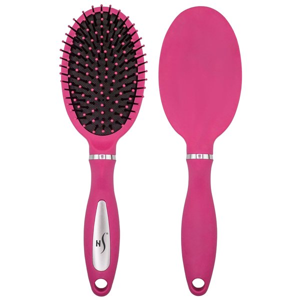 HerStyler Hair Detangler Brush - Pink for All Hair Types - Detangling Brush For Thick Hair - No Tangle Hair Brush
