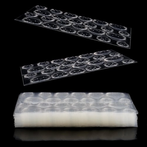 480 Pcs Fake Nail Glue Stickers - for Press on Nails Sticky Tabs, 20 Sheets Waterproof Breathable Nail Adhesive tabs, False Nail Tips Jelly Adhesive Tabs Nail Glue