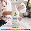 ATTITUDE Dishwashing Liquid, EWG Verified, Vegan Dish Soap, Plant Based, Naturally Derived Products, Pink Grapefruit, 23.7 Fl Oz