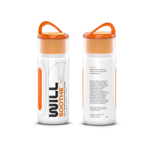 WILL PERFORM Daily Moisturizing Magnesium Body Lotion by Serena Williams I Hydrating and Nourishing Body Cream with Vitamin E and Ceramides I Light and Fresh Scent I 6 fl Oz