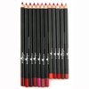 Glam Lux Italia Deluxe Ultra fine lip liners set of 12 Bundle with hydrating, moisturizing soothing face mask