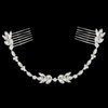 Honbay 1PCS Sparkling Rhinestones Hair Comb Fashion Ladies Chain Tassel Hair Side Comb Wedding Shiny Crystal Hair Clip Comb Bridal Headpieces Bride Headwear Wedding Hair Accessories Boho Headbands