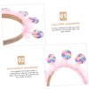 EXCEART Lollipop Headband Lollipop Hair Hoop Rainbow Head Bopper Lollipop Hairbands Lollipop Hair Bands Cute Headbands Toddler Hair Band Costumes Candy Plastic Hair Hoop Miss Pompom Sweet