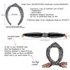 YETASI Green Headbands for Women are Chic. Velvet Knotted Headband for Women are Trendy. Velvet Headbands are Made of Non Slip Material. Top Knot Head band