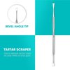 Dental Tools HOKIN Plaque Remover Teeth Cleaning Tool 4 Pcs Dental Care Kit Tooth Filling Repair Set Stainless Steel Dental Tools for Men Women Kids and Pet Care