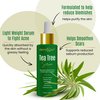 Dermaxgen Tea Tree Serum Organic Formula Natural Vitamin C For Acne Scar, Dark Spots, Blemishes Pimple For Clear, Glowing & Youthful Skin 2 Fl Oz