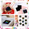 Lenwen 500 Pack Rainbow Scratch Crafts Note Scratch Pads for Kids Rainbow Scratch Paper DIY Paper Craft Arts Kits with 20 Bamboo Stylus Rainbow Party Favors