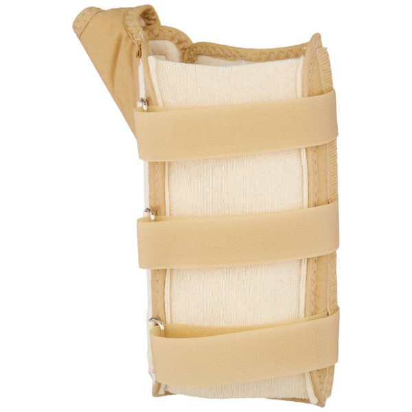 Rolyan D-Ring Wrist and Thumb Spica Splint, Wrist Brace for Carpal Tunnel, Wrist Brace for Tendonitis, Thumb Stabilizer for CMC & MC Joints, Wrist Splint, Thumb Brace, Wrist Spica, Right Hand, X-Small