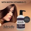 Black Canyon Home and Body Adrielle Essentials Irish Cream Scented Biotin Hair Conditioner, 16 Oz (2 Pack)