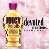 Devoted Creations Juicy Details - Color Correcting Collagen Boosting Complextion Perfecting Cellulite Fighter Anti-Aging Firming Dark Bronzing Lotion