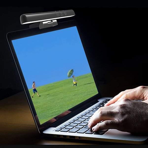 Gavigain Monitor Light Bar, 3 Tunable Color Temperature Dimmable LED Screen Monitor Light Bars with Touch Control for Laptop