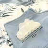 Resort Ready White Biodegradable Cloud Claw Clip