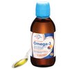 CardioTabs Ultra Strength Liquid Omega-3 + Vitamin D3, Fish Oil Supplements 4,500mg Omega-3 Marine Oil from Fish Oil and Calamarine, 2,130mg DHA and EPA, + 1,000 IU of Vitamin D3-6.8 fl oz